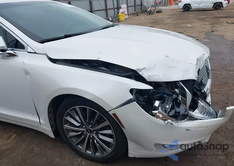 2018 Lincoln Mkz Premiere z USA, uszkodzony, nr VIN 3LN6L5A98JR602394